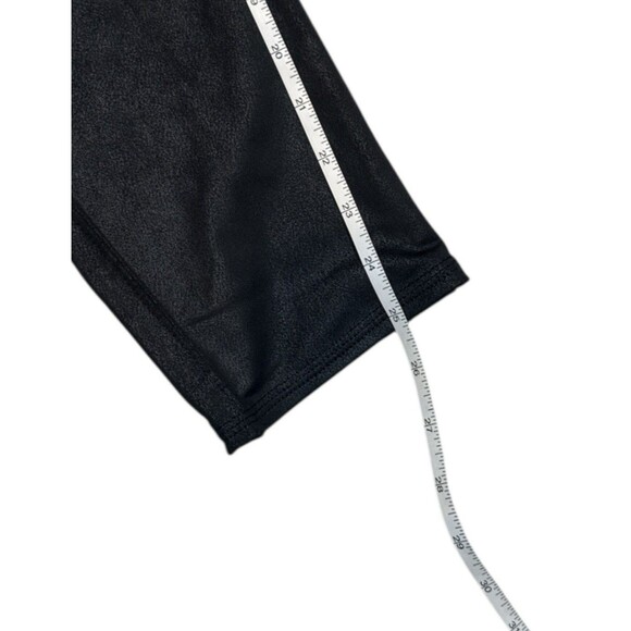 Seven Black Faux Leather Leggings Plus‎ Size XXL High Waist Size Edgy Clubwear - Picture 4 of 8